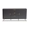 Baxton Studio Kelson Modern and Contemporary Dark Grey and Gold Finished Wood 2-Door Sideboard Buffet 189-11577-ZORO - alternate 3
